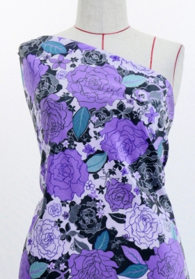 Flamenco Fabric / Rose Lace / JKF-097-PU
