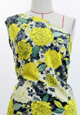 Flamenco Fabric / Rose Lace / JKF-097-YE