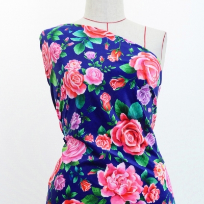 Flamenco Fabric / Rose / JKF-099-BL