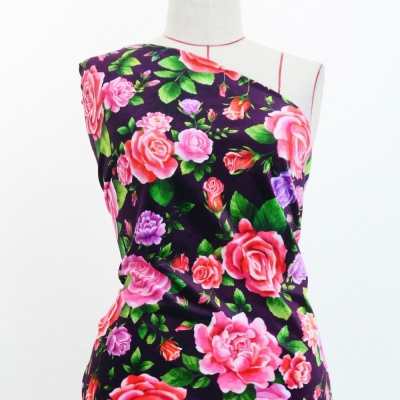 Flamenco Fabric / Rose / JKF-099-PU