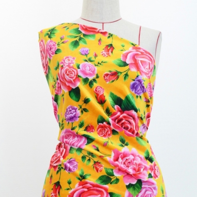 Flamenco Fabric / Rose / JKF-099-YE