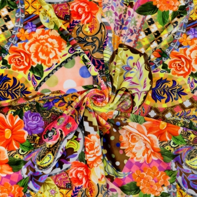 Flamenco Fabric / Patchwork Style / JKF-101-BRYE