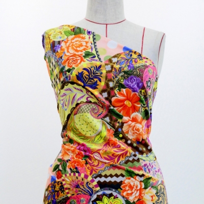 Flamenco Fabric / Patchwork Style / JKF-101-BRYE