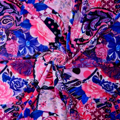 Flamenco Fabric / Patchwork Style / JKF-101-NVPI