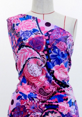 Flamenco Fabric / Patchwork Style / JKF-101-NVPI