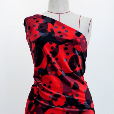 Flamenco Fabric / Dots / JKF-103-BKRD