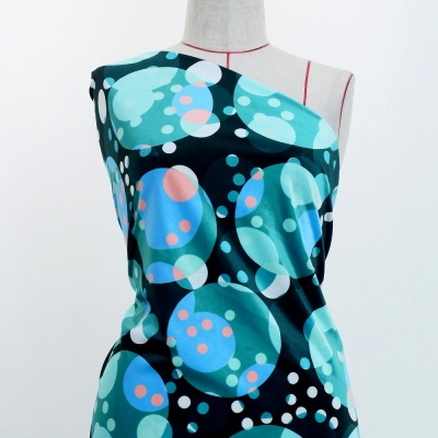 Flamenco Fabric / Dots / JKF-103-BL