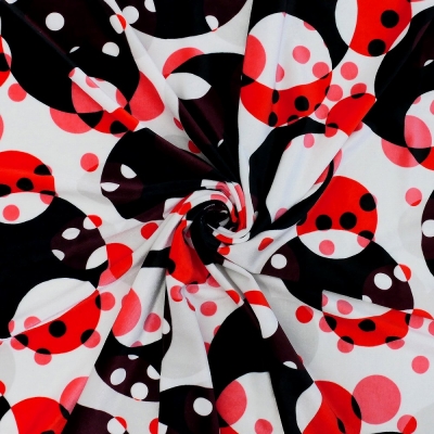 Flamenco Fabric / Dots / JKF-103-WHBK
