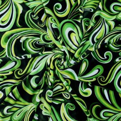 Flamenco Fabric / Paisley / JKF-105-BKGR