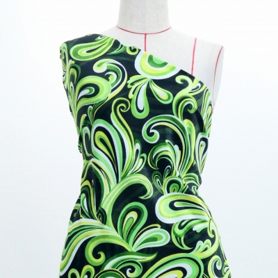 Flamenco Fabric / Paisley / JKF-105-BKGR