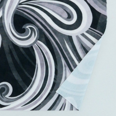 Flamenco Fabric / Paisley / JKF-105-BKGY