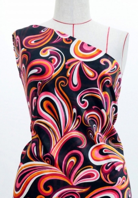 Flamenco Fabric / Paisley / JKF-105-BKPI