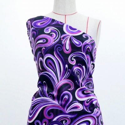 Flamenco Fabric / Paisley / JKF-105-BKPU