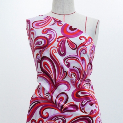 Flamenco Fabric / Paisley / JKF-105-WHPI