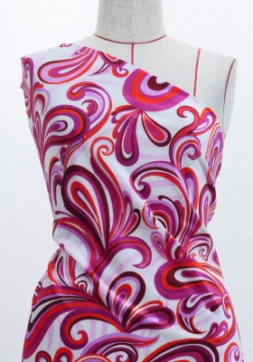 Flamenco Fabric / Paisley / JKF-105-WHPI