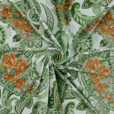 Flamenco Fabric / Paisley / JKF-107-GROR