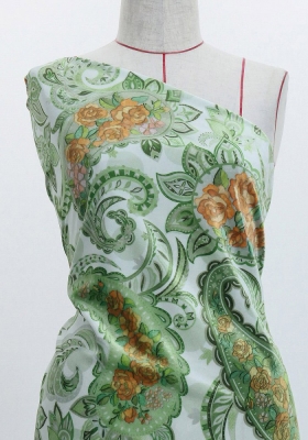 Flamenco Fabric / Paisley / JKF-107-GROR