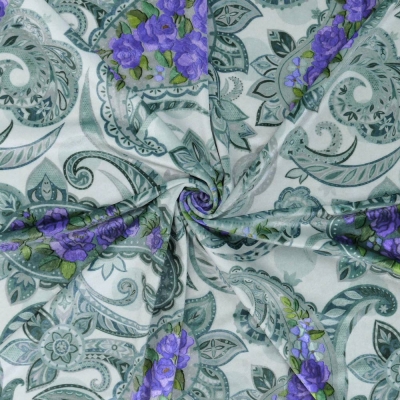 Flamenco Fabric / Paisley / JKF-107-GYPU