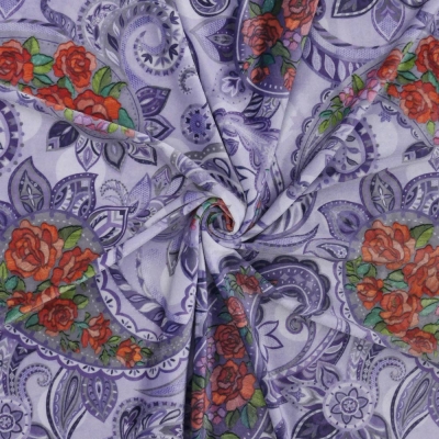 Flamenco Fabric / Paisley / JKF-107-PUOR