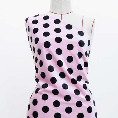 Flamenco Fabric / Dots / Pale Pink / JKF-109