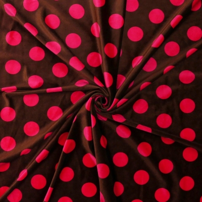 Flamenco Fabric / Dots / Brown / JKF-123