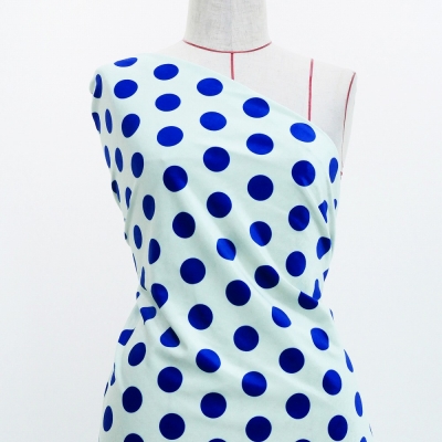 Flamenco Fabric / Dots / Ice Blue / JKF-125