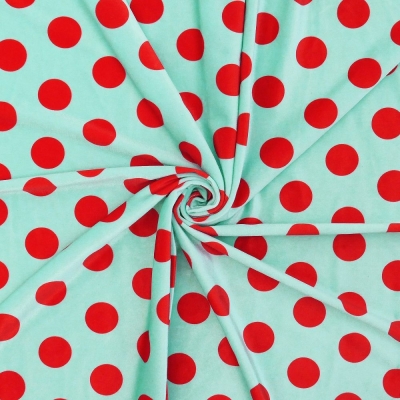 Flamenco Fabric / Dots / Light Cyan / JKF-127