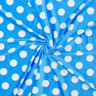 Flamenco Fabric / Dots / Sky Blue / JKF-131