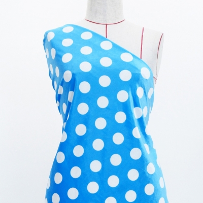 Flamenco Fabric / Dots / Sky Blue / JKF-131