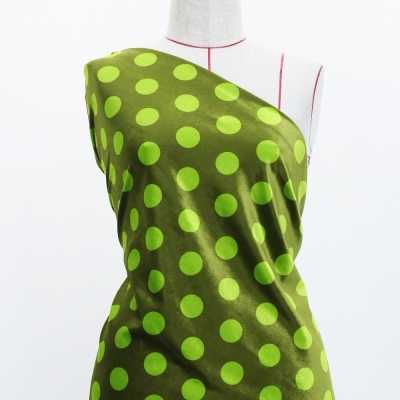 Flamenco Fabric / Dots / Khaki / JKF-137