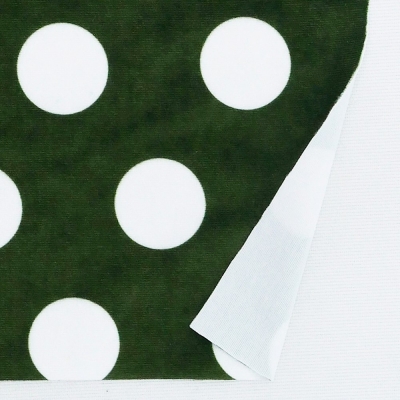 Flamenco Fabric / Dots / Dark Green / JKF-139