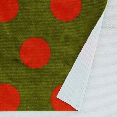 Flamenco Fabric / Smoky Dots / Khaki / JKF-141