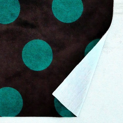 Flamenco Fabric / Smoky Dots / Dark Brown / JKF-145