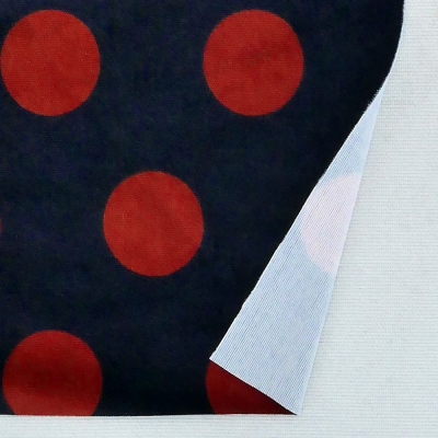 Flamenco Fabric / Smoky Dots / Navy / JKF-147