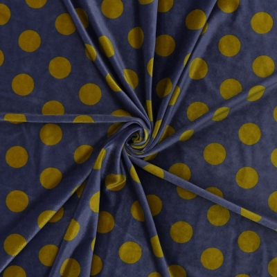 Flamenco Fabric / Smoky Dots / Purplish Gray / JKF-149