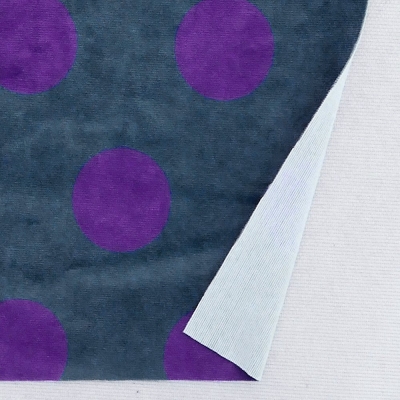 Flamenco Fabric / Smoky Dots / Grayish Blue / JKF-151