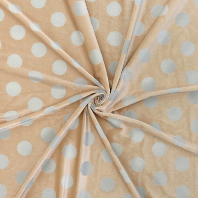 Flamenco Fabric / Smoky Dots / Light Beige / JKF-153