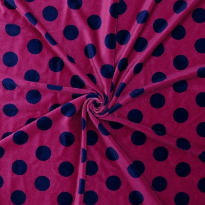 Flamenco Fabric / Smoky Dots / Wine / JKF-157