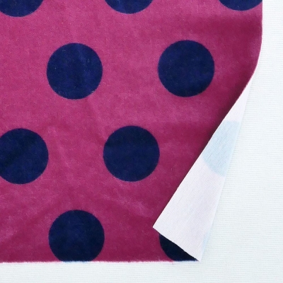 Flamenco Fabric / Smoky Dots / Wine / JKF-157