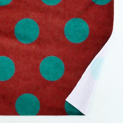 Flamenco Fabric / Smoky Dots / Dark Red / JKF-163
