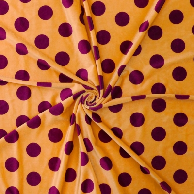 Flamenco Fabric / Smoky Dots / Peach / JKF-165
