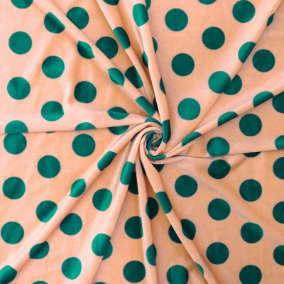 Flamenco Fabric / Smoky Dots / Light Salmon / JKF-169