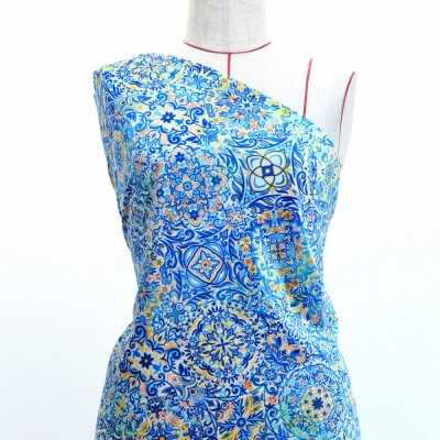 Flamenco Fabric / Arabesque / JKF-171-BLYE