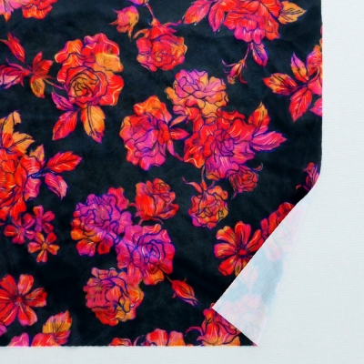 Flamenco Fabric / Rose / JKF-183-BK