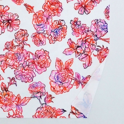 Flamenco Fabric / Rose / JKF-183-WH