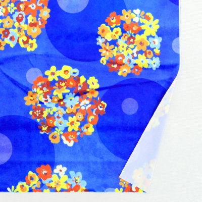 Flamenco Fabric / Floral & Dots / JKF-185-BL