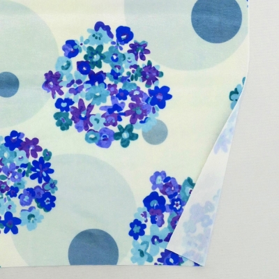 Flamenco Fabric / Floral &Dots / JKF-185-BLWH