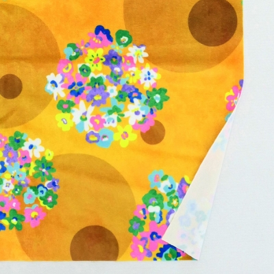 Flamenco Fabric / Floral & Dots / JKF-185-OR