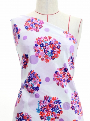 Flamenco Fabric / Floral & Dots / JKF-185-PIPU