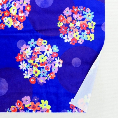 Flamenco Fabric / Floral & Dots / JKF-185-RBL